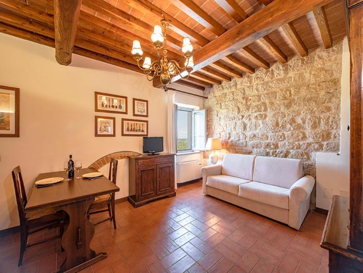 Castello Di Fulignano Soarzio Panoramic Apartment San Gimignano Kültér fotó