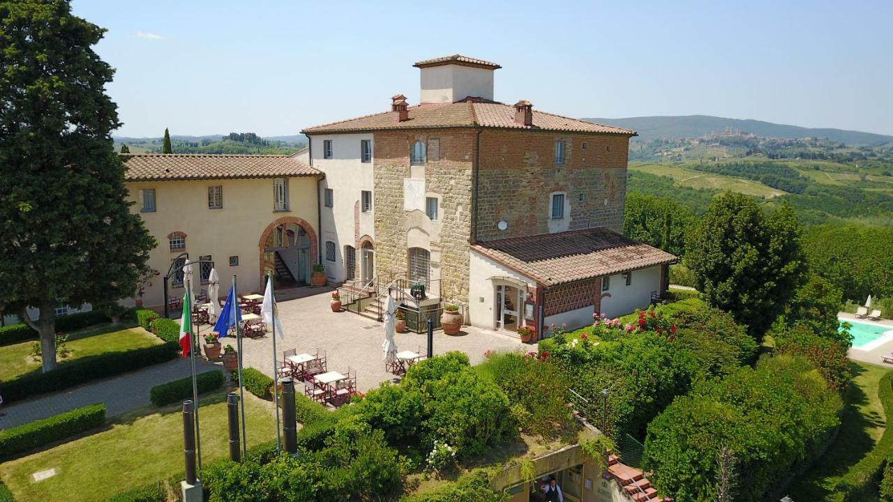 Castello Di Fulignano Soarzio Panoramic Apartment San Gimignano Kültér fotó
