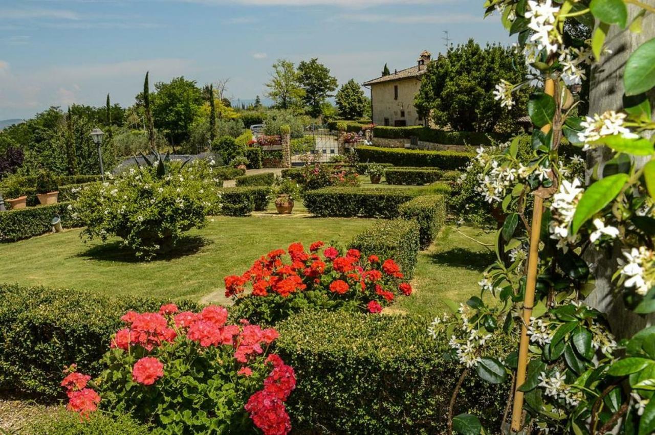 Castello Di Fulignano Soarzio Panoramic Apartment San Gimignano Kültér fotó