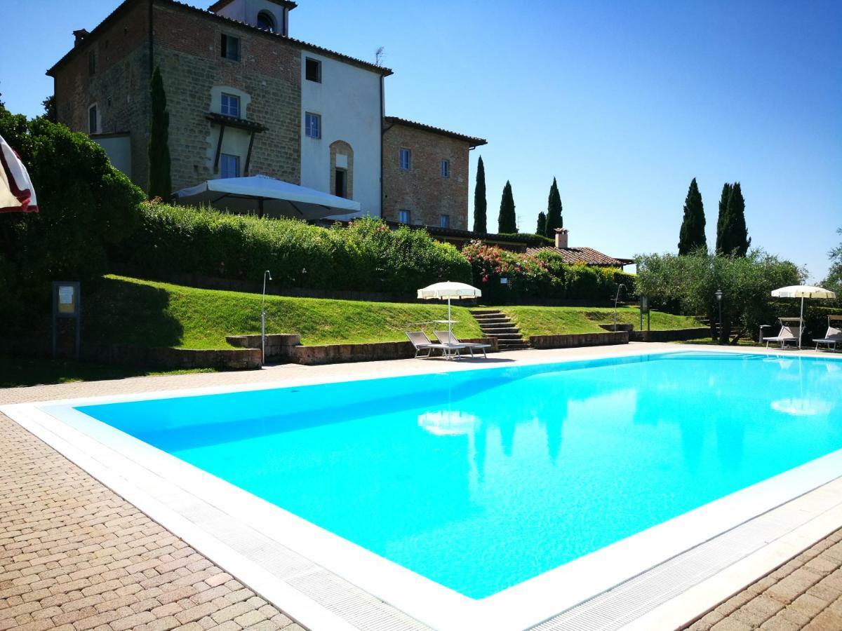 Castello Di Fulignano Soarzio Panoramic Apartment San Gimignano Kültér fotó